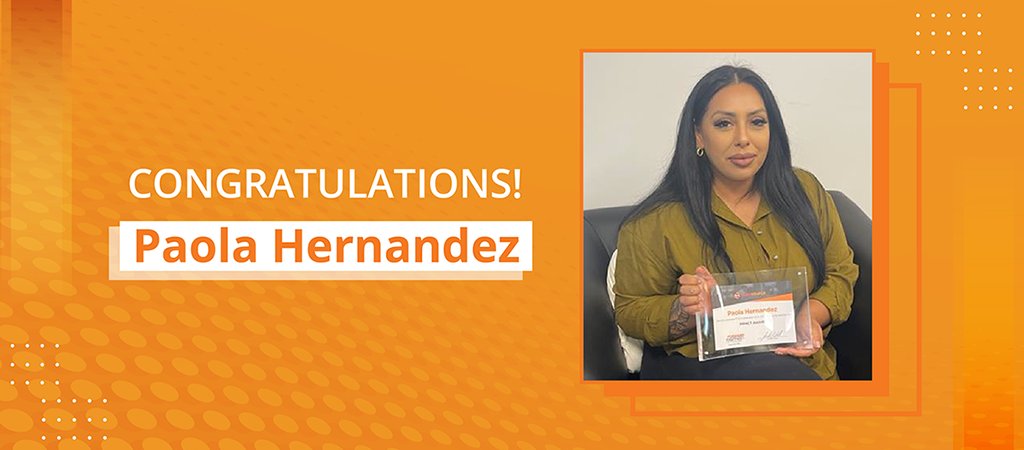 POS_Portal's tweet photo. A big shout out and #CONGRATULATIONS to our own Paola Hernandez for winning the @ScanSource Sales Summit Impact Award. Her outstanding contributions helped the Payments Team achieve record growth in FY22. #award #POSPortal #ScanSource https://t.co/b69mh3gYP4