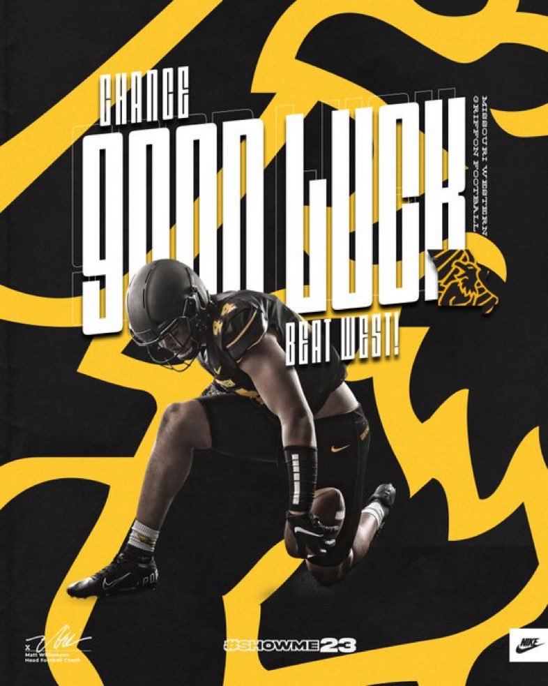 Thanks for the support!! <a href="/MWSU_Football/">Missouri Western Football</a> <a href="/CoachRiz/">Charlie Rizzio</a>