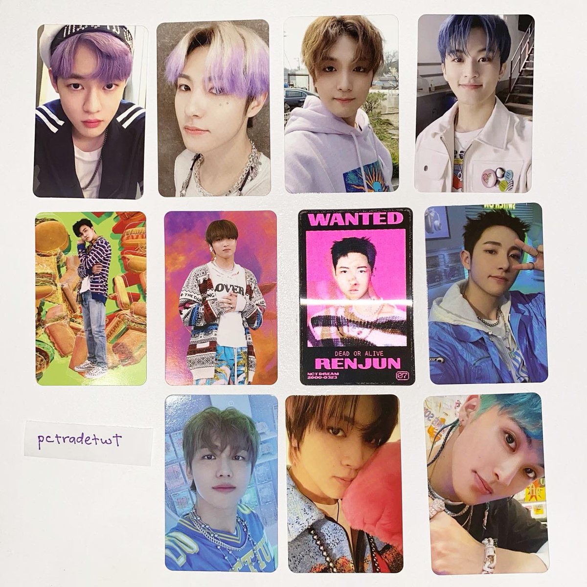 pctradetwt's tweet photo. WTT NCT DREAM PHOTOCARDS

Have: 
Chenle, Renjun, Haechan, Mark, Jaemin pc

Want:  Jeno and Jisung 
*equivalent version (see 3rd pic) *

USA only 

🍒 read pinned tweet for info &amp; proofs 

@pctradeusa @nctrading_usa @ncttradesusa @NCTtradeNA https://t.co/KxSz4gsG6y