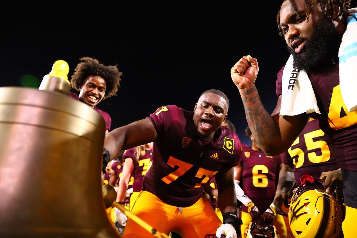 TheSunDevils's tweet photo. About last night…

#ForksUp | #O2V https://t.co/Kj9pTJdoA6
