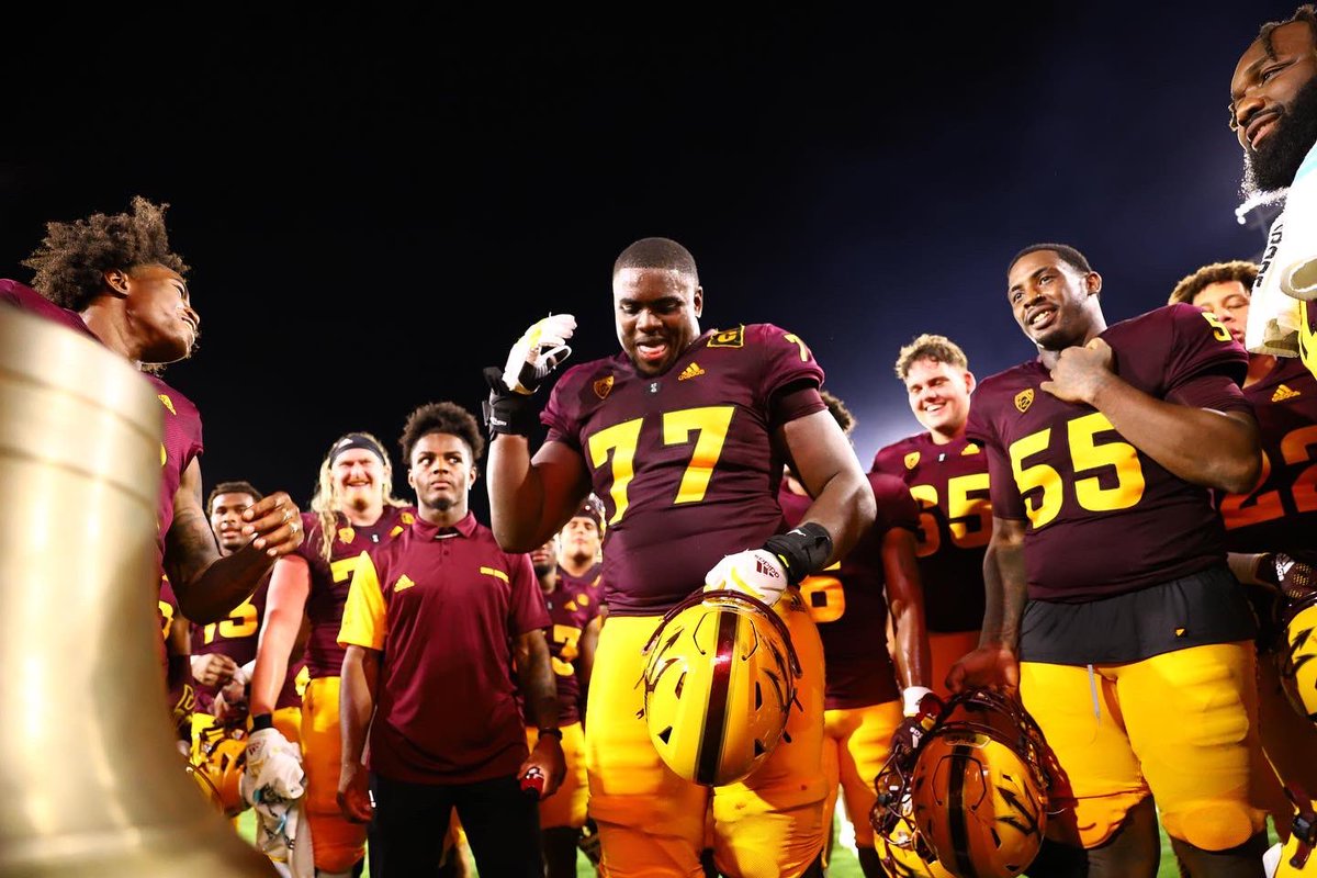 TheSunDevils's tweet photo. About last night…

#ForksUp | #O2V https://t.co/Kj9pTJdoA6