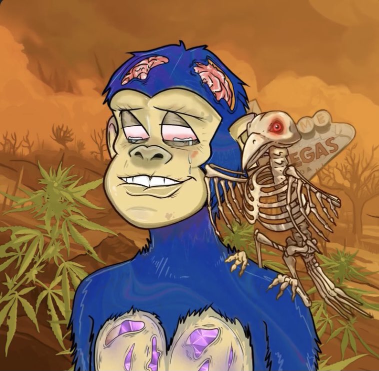 CubanSOL_'s tweet photo. Couldn’t let this guy sit any longer. Is it true that apes still follow apes? #PUFF $PUFF @StonedApeCrew 🤌💨 https://t.co/TfUB2bzCLx