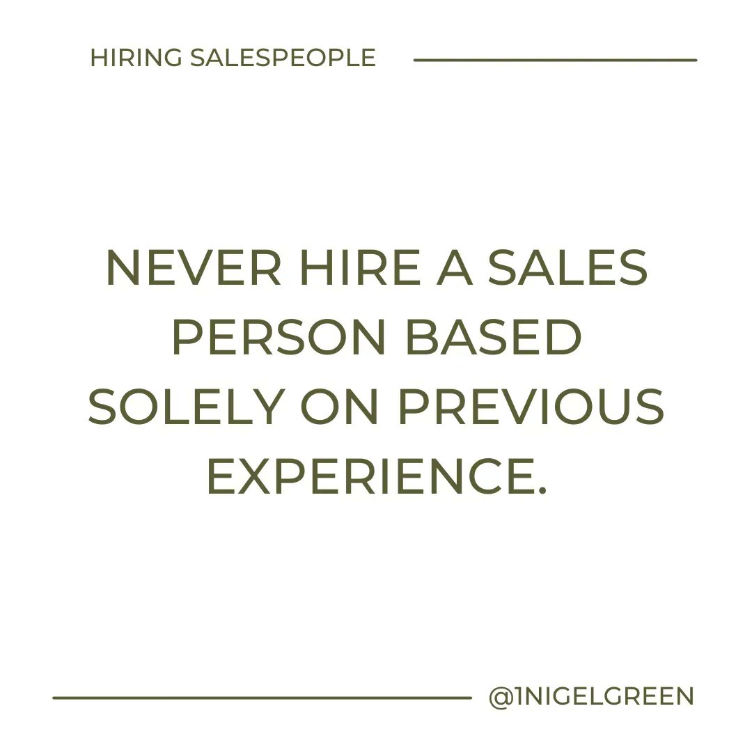 Do you want to learn more?

Enroll in my new course HIRING SALESPEOPLE. 
Get lifetime access here: buff.ly/3R9AhUk 

#SALES #HIRING #SALESPEOPLE #CANDIDATESEARCH