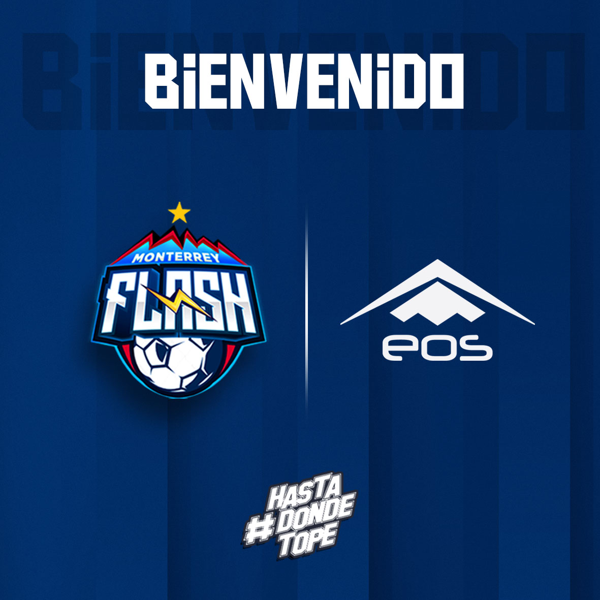 MonterreyFlash's tweet photo. ⚡¡Nuestra piel será EOS Sportswear!⚡

Hemos llegado a un acuerdo con la marca deportiva EOS para que diseñen y elaboren no solo los uniformes del equipo, sino toda la ropa y artículos promocionales que muy pronto estarán disponibles en nuestra nueva tienda oficial.📲 https://t.co/JZl2l6NYJV