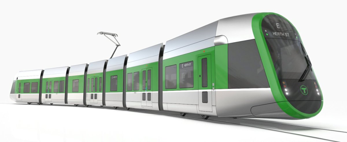 Meet the future Green Line Type 10. Board of Directors awarded $810 million contract to CAF USA Inc to build 100+ new Green Line trolleys. They'll be 40ft longer than current vehicles for more capacity &amp; 100% low-floor for full #TAccess.
ow.ly/PNvx50KyMHA

#BuildingABetterT