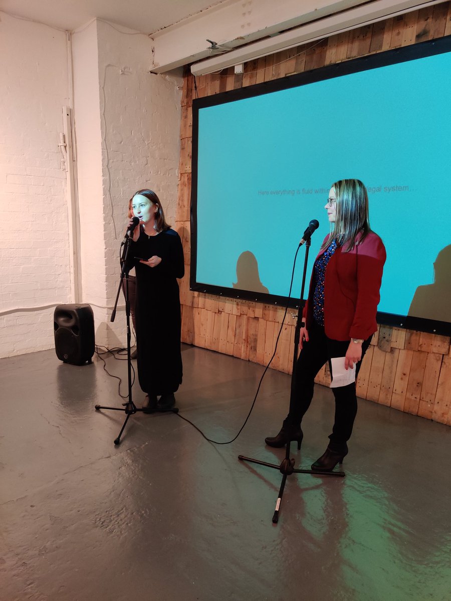 AnetaPiekut's tweet photo. What a fantastic evening it was - thank you @Centrala_space for organising the exhibition of photos by artists reflecting on @MigrEssentWork project results. Many inspiring discussions and shared reflections for new projects 💡✨ https://t.co/TIo3snMVUa
