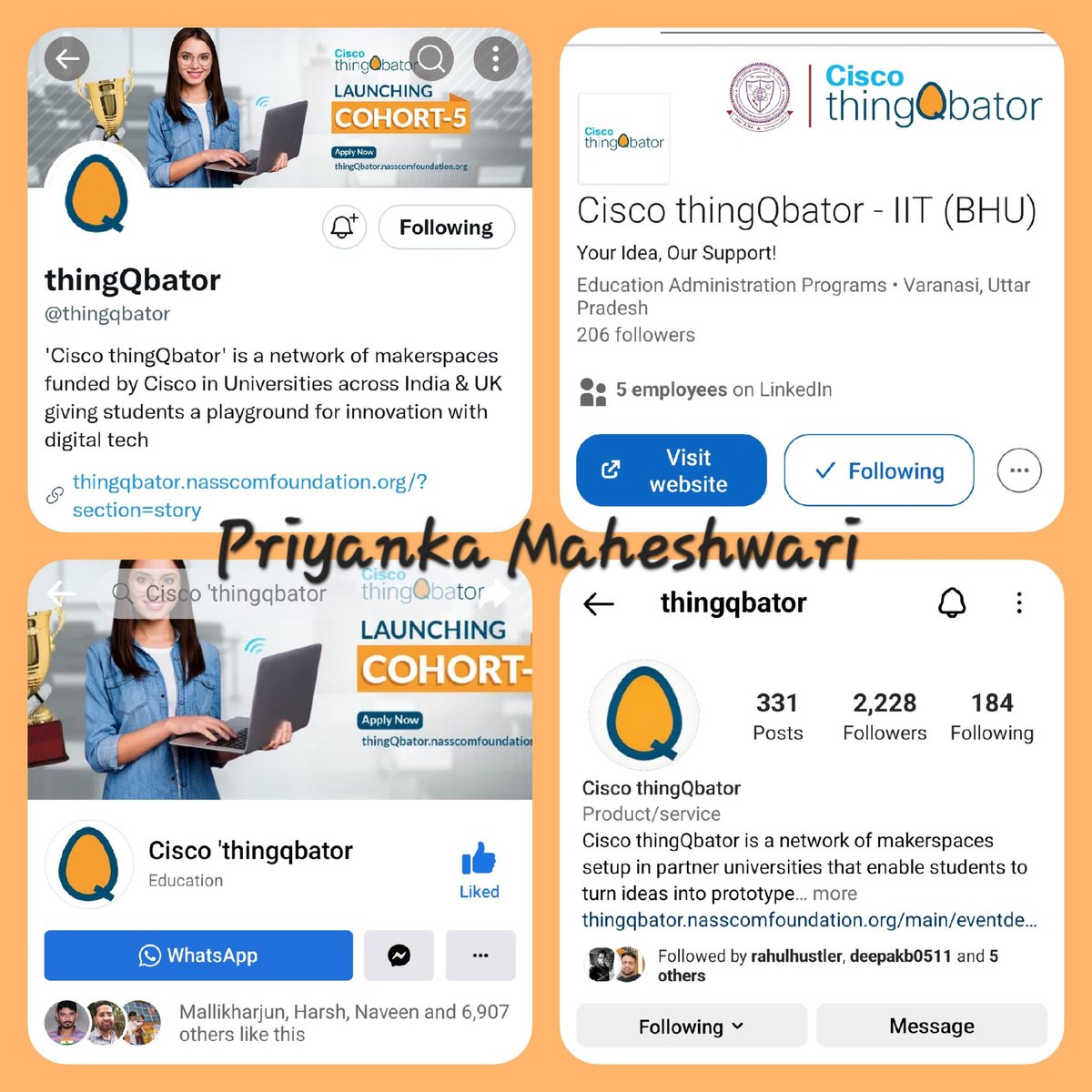 itsPriynkaM's tweet image. B) Blockchain &amp;amp; IoT  

#thingQbator #Cisco_in #NASSCOMFoundation #contestalert #contestalertindia #aiquiz #aicontest #aicourses #artificialintelligence
@thingqbator

@iSubho7 
@SJ_0016 
@ShitalASawant