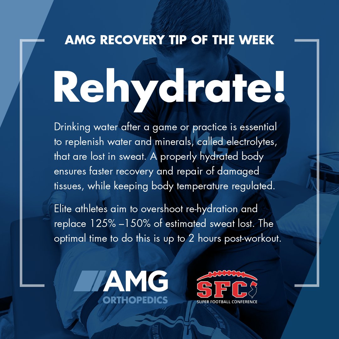 Here is your AMG Recovery Tip of the Week! @amgorthopedics