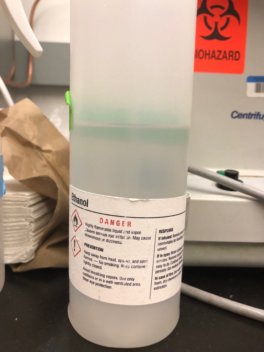 Happy First Friday of September! Working with chemicals? Make sure all bottles are properly labeled! To print out GHS labels, please follow: ehs.unc.edu/lab/labels/ghs/
