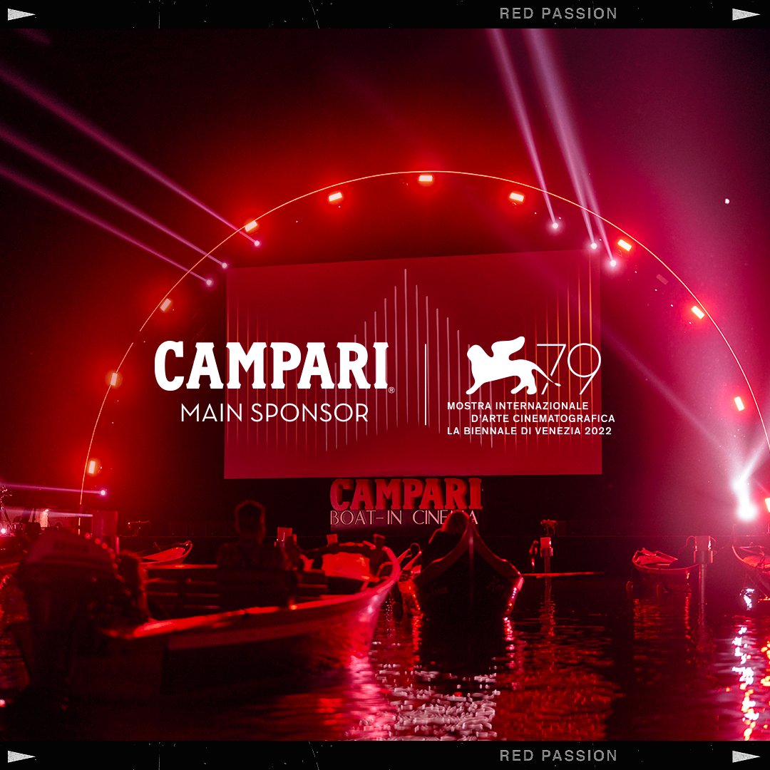 Campari returns in the magical setting  of the International Film Festival - La Biennale di Venezia for its 79th edition.
Let yourself be inspired by the #RedPassion of cinema and get ready to be part of the making of another great story.
#Campari #BiennaleCinema2022 #Venezia79