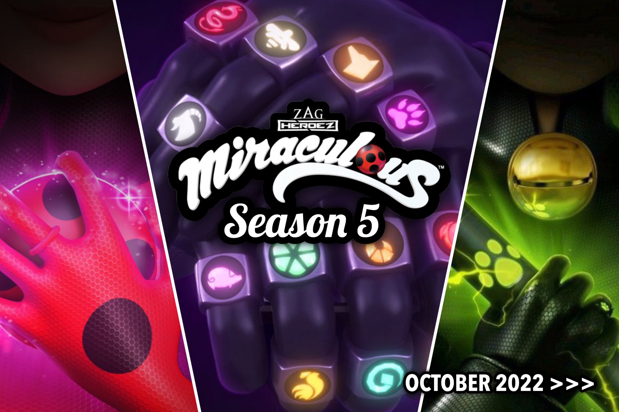 Miraculous - Season 5 launches in the US! 🐞 #zagheroes #miraculous # miraculousladybug #zag