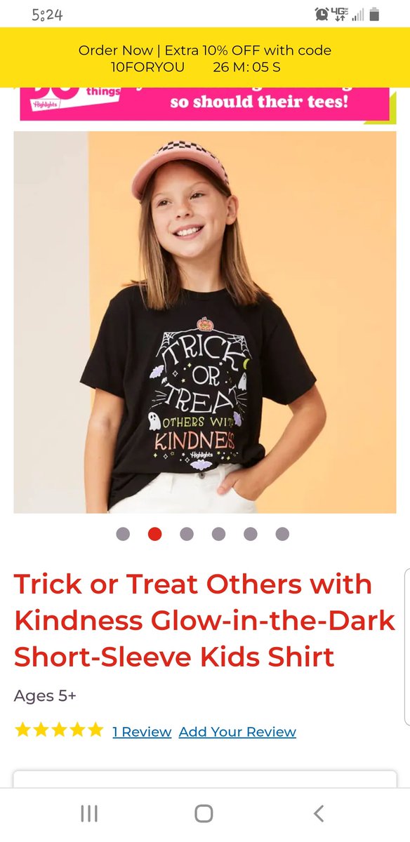 New stuff being posted on @Highlights and I spy my girl! @MiddletownOH @PCGTalent #kidmodel #trickortreat
