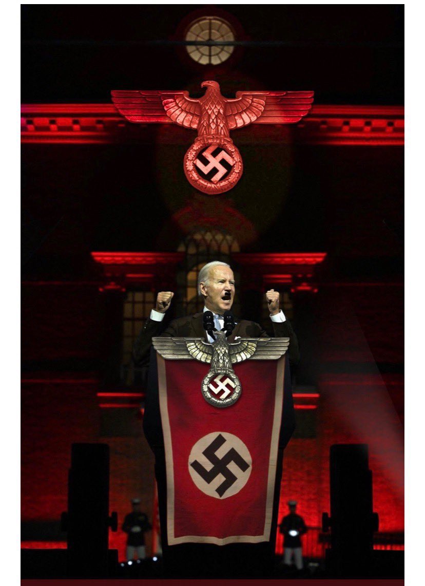 MrsR2012x's tweet photo. Bumbling fools that think #MAGAIsOver ๐๐. #BullyInChief
Just got us energized and going again with that hateful and horrible speech! ๐ฅ๐ฅ๐ฅ https://t.co/fhH0Yb68id