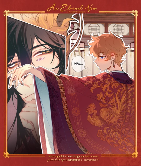 Guess who's got a wedding coming up??? Wishing Zhongli and Childe the best eternal contract  #ZhongChi (preorder links below!) 