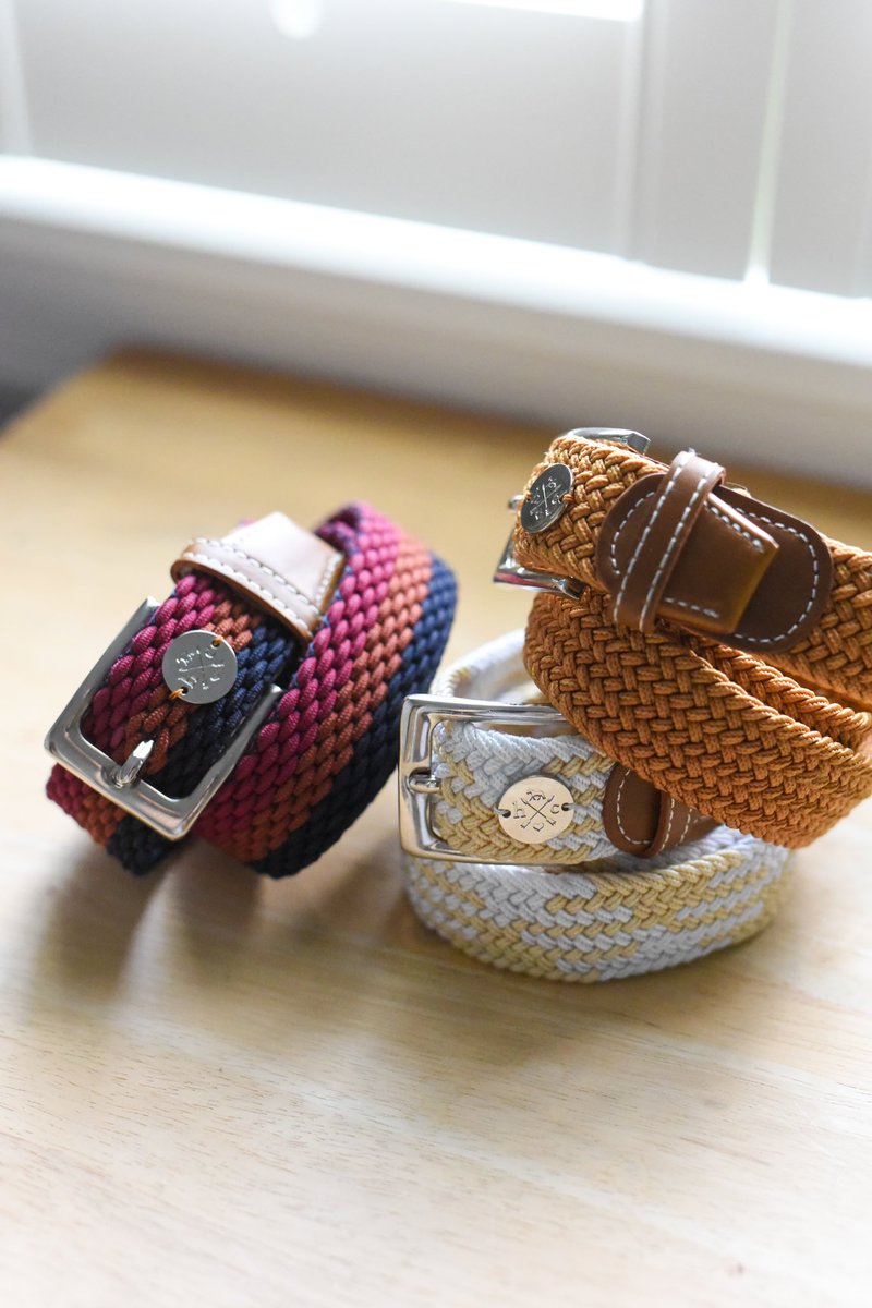 Earthy fall Derby Belts are on sale this weekend! Take 20% off the End of Summer Sale collection with code: LONGWEEKEND 

shophuntclub.com/collections/en…