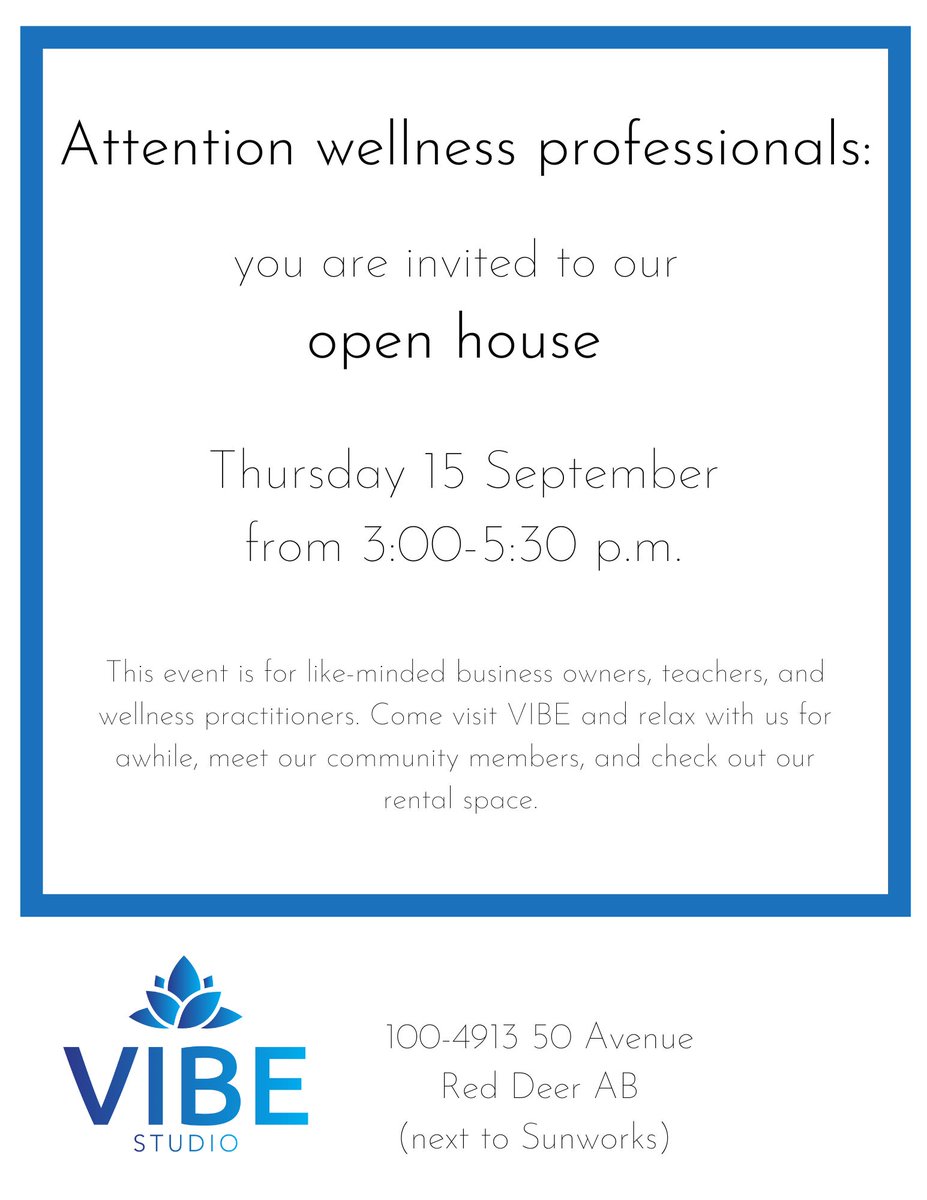 Yes, we're holding two open houses. More fun for all! The public open house is the day after this one.