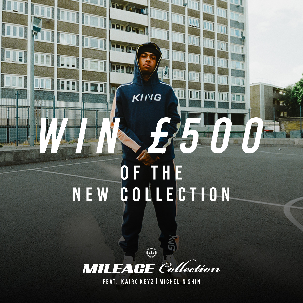 Let’s Gooooooooo. WIN £500 of the new MILEAGE collection. To enter: Follow <a href="/kingapparel/">KING</a> tag a friend and retweet. Ends Fri 9th Sep 💨💨💨
#king #kingapparel #competition