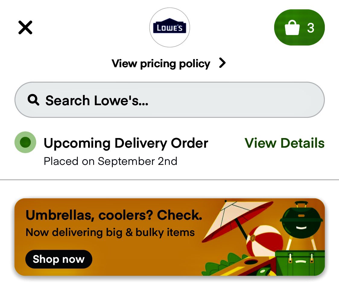 becca_1007's tweet photo. Hey @Instacart there is a flaw in your system… when you offer “big and bulky” item delivery and then send the order to people driving a prius or Civics… https://t.co/o7O715KNZl