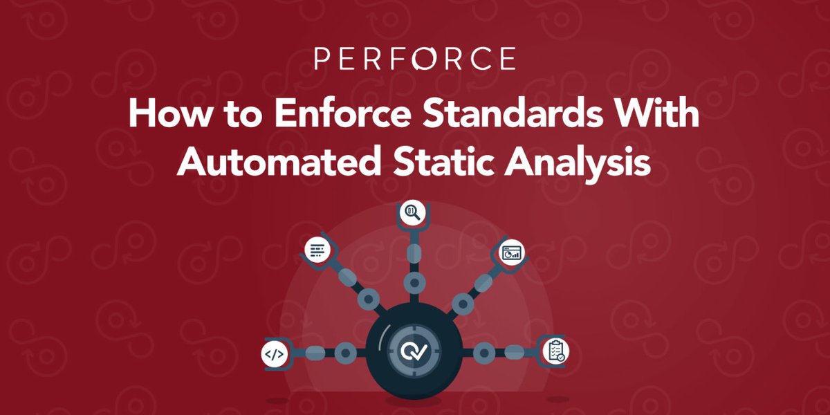 perforce's tweet image. Adopting a #codingstandard is easy. Enforcing it is hard.
Unless you do it automatically >> bit.ly/2Ei6O8E