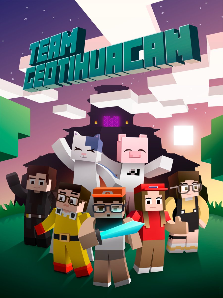 ribalcast's tweet photo. Ilustración para Geotihuacan, el mejor filiequipo
#DEDsafioMinecraft2 👌

@aldogeotv @Nuvia_OuO @vickypalami @Filisgg @rociodta @elmarianaa @samyriveratv https://t.co/dv7v8ZkRsW