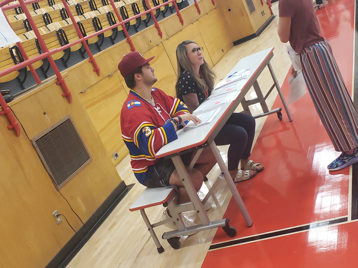 NoCoEaglesUSPHL's tweet photo. Its Back To School Night in Eaton! We are at Eaton MS to help students find their classes, meet the guys, and ring in the brand new middle school!
#locofornoco https://t.co/hcPKSC7h7a