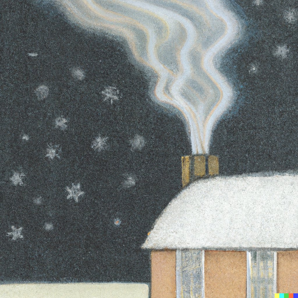 ShowUsYrCamera's tweet photo. @ZDP189 My next attempts were more interesting: "Pastel drawing / watercolour painting of snowflakes falling gently over an English village landscape, with a thatched cottage and a smoking chimney", and may even tempt me to make them into Christmas cards, which I haven't sent for years. https://t.co/1WfdsSRRsf