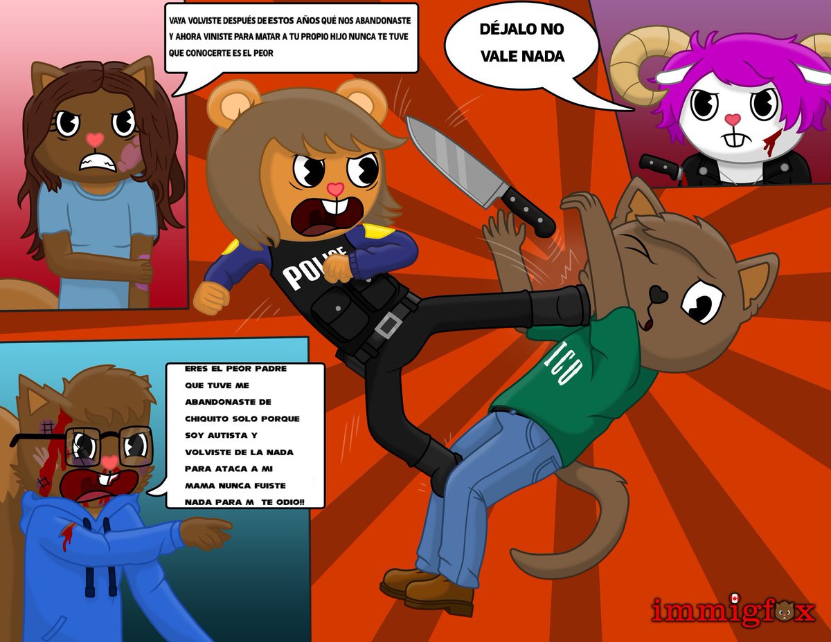 rodriguez_htf's tweet photo. Hola acá le dejó un cómic hecho por @immigfox traducido al español 

 Hello, here is a comic made by @immigfox translated into Spanish https://t.co/HOFjzejWb2