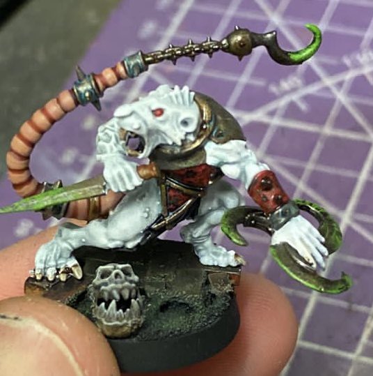 MichaelFritzDE's tweet photo. Converted Nightrunners DONE! 🥷#skaven #warhammer #AOS #ageofsigmar #aoscommunity https://t.co/jxaSviByUL