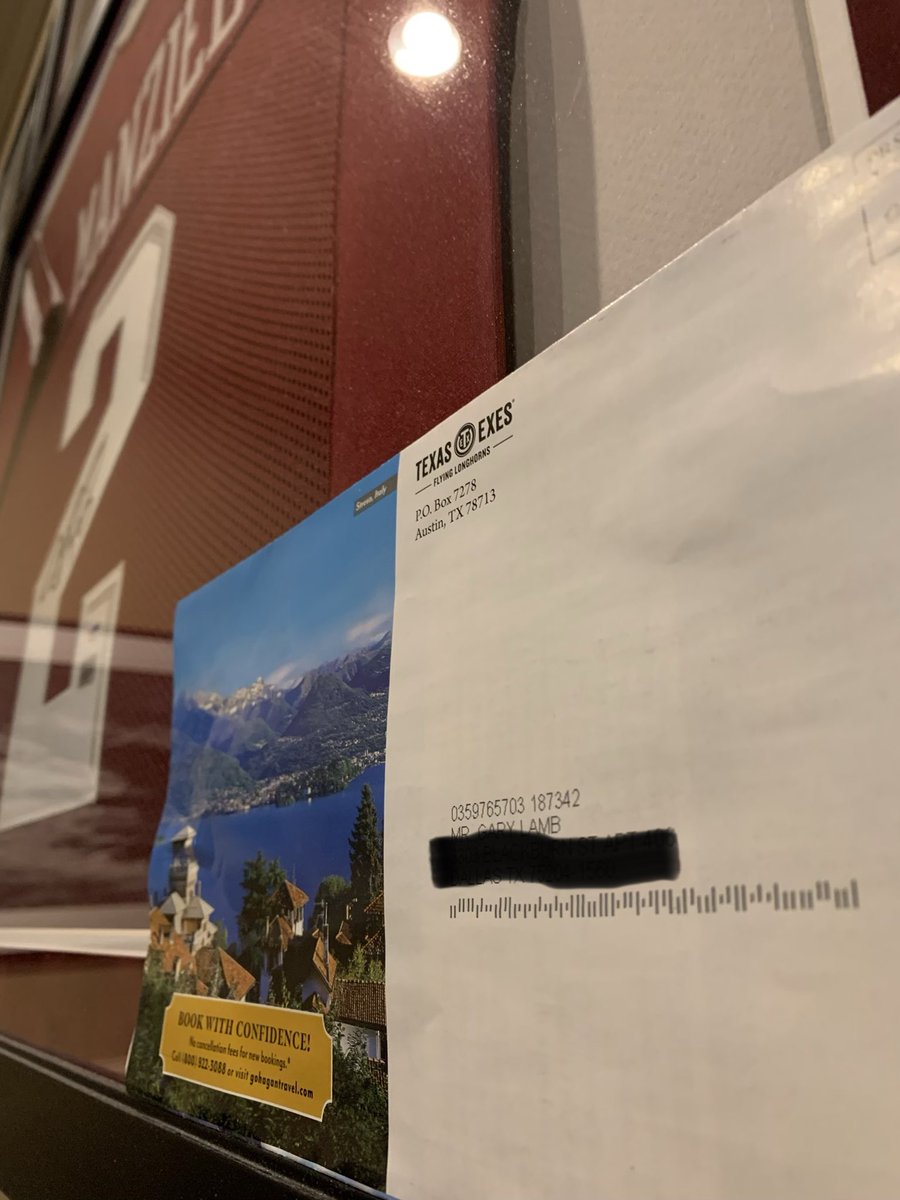 glambco's tweet photo. Got this today @JManziel2 are they desperate? https://t.co/UeBLVeIMOg