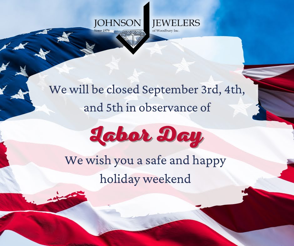 JohnsonJeweler's tweet photo. We’re off to enjoy the long holiday weekend! See you next Tuesday 👋 https://t.co/nga9BWUgol