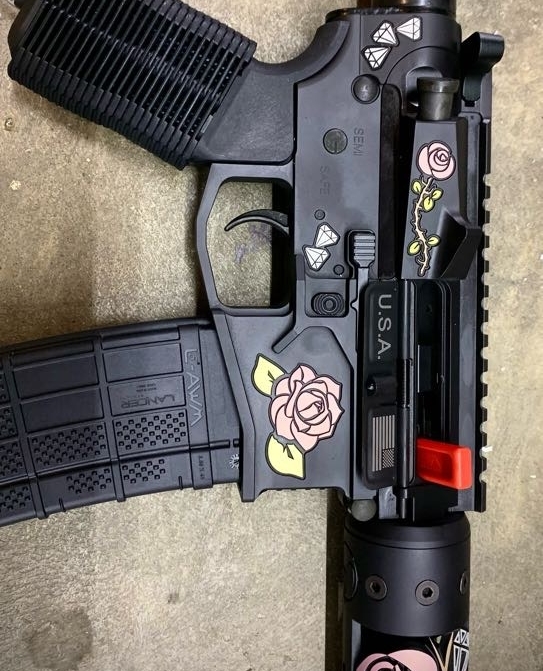 ARS_unique's tweet photo. Check out our NEW FEATURED RIFLE this month 👀
🌷💎Fresh Till Death💀🥀One off Rifle!
https://t.co/JpptJfqRM6
#uniquears #pewpew #2A #customrifle #customhandguard #AR15 #makeityourown #forwhateveryoureinto
#cerakote #cerakoteporn #2a #webuildunique https://t.co/OvRpNKbhjn
