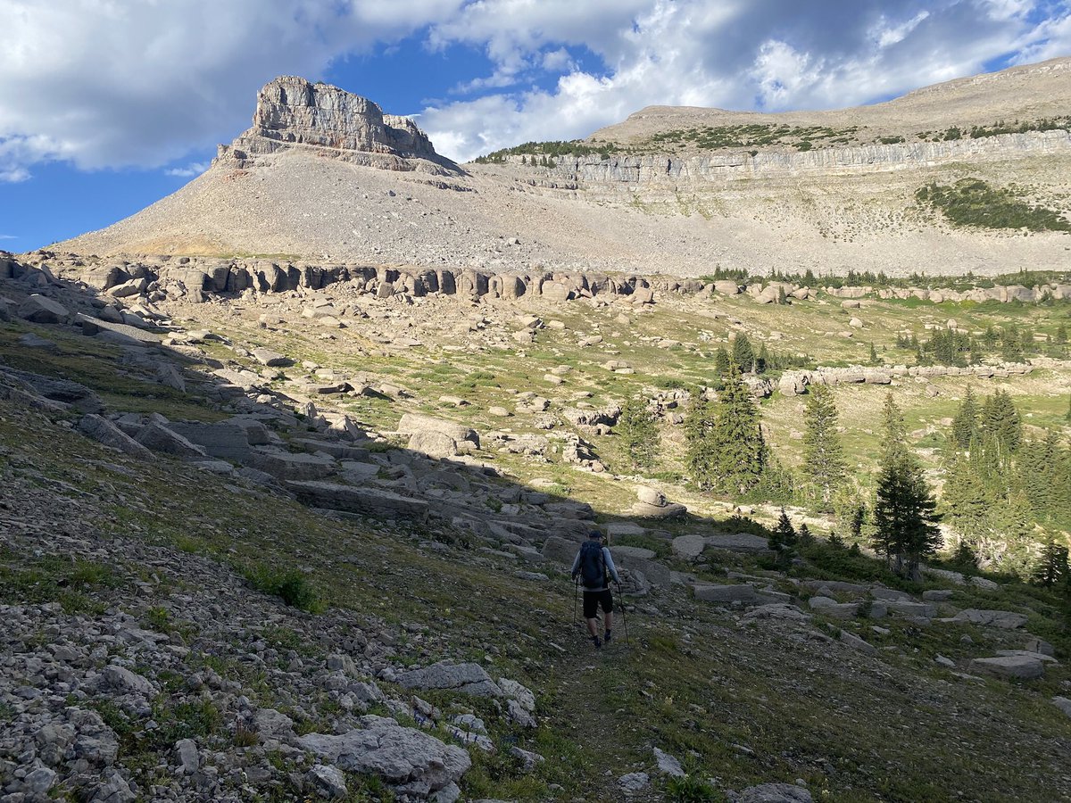 JonPolitis1's tweet photo. Enjoying the solitude of a seldom traveled alpine zone in the Teton Wilderness… https://t.co/aBswv55Cjg
