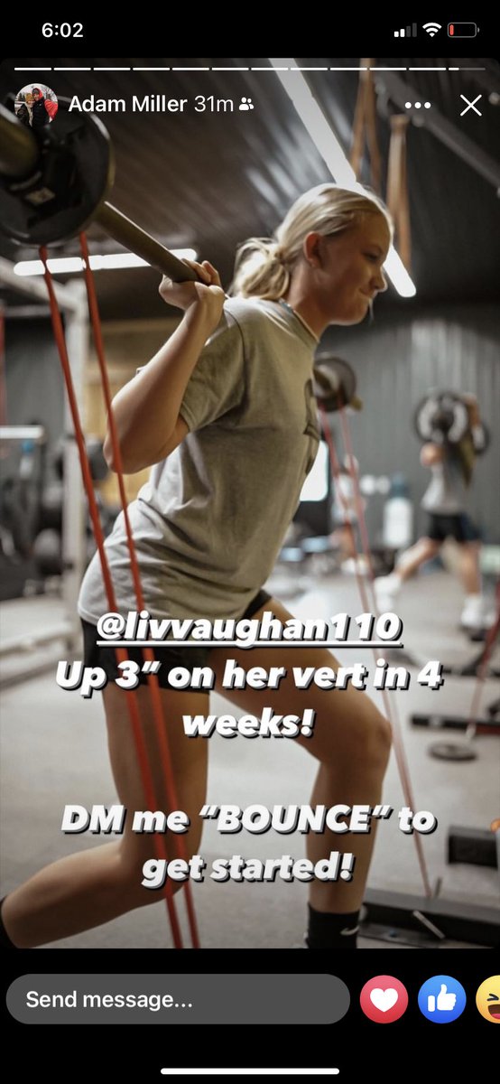 <a href="/AliviaVaughan/">Alivia Vaughan</a> 2025 combo guard - working hard with <a href="/MaxFit360pt/">Adam Miller</a> and it’s paining off!! Keep grindin kid! Proud of you! 
#Grind2Shine