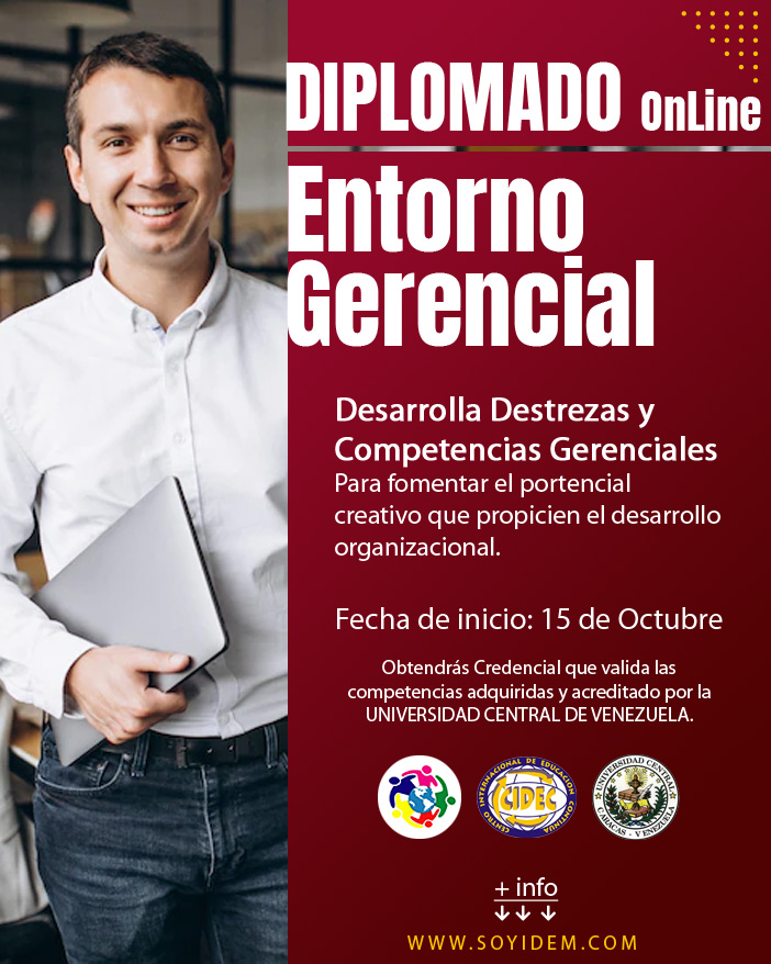 joycer_g's tweet photo. Comparto esta información y espero me ayuden a difundir de un #Diplomado para el que desee fortalecer #CompetenciasGerenciales junto a un excelente equipo docente y avalado por la Universidad Central de Venezuela. https://t.co/d4L3Wvm12n https://t.co/Ibx3IQeoEu