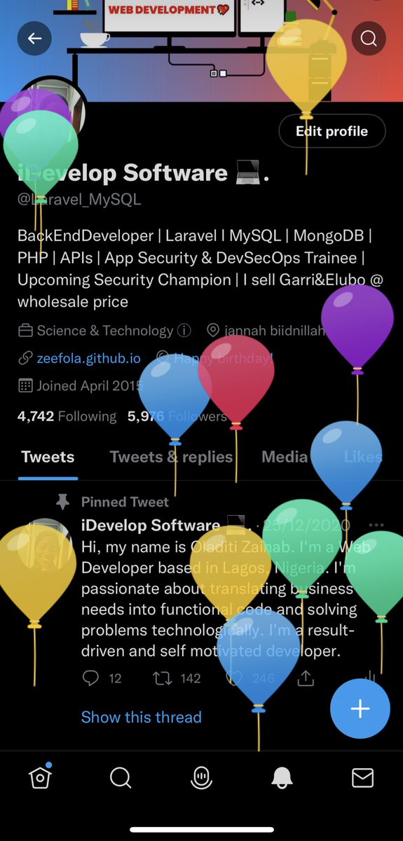 I got bolom bolom 🥳🥳🥳. Cheers to becoming a security champion 🥂 🥂 🥂 #HappyBirthday #securitychampion