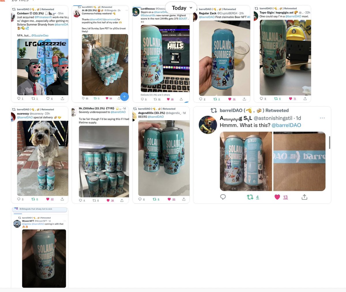 We 🍻 delivery day.

Initial ~20 orders arrived today. Another ~100 packages arriving to US-redeemers over the next 5 days.

UK &amp; Australia redemption site opens soon (devs finishing up).

27 Redeemable Receipts still listed on ME 🫡
magiceden.io/marketplace/ba…