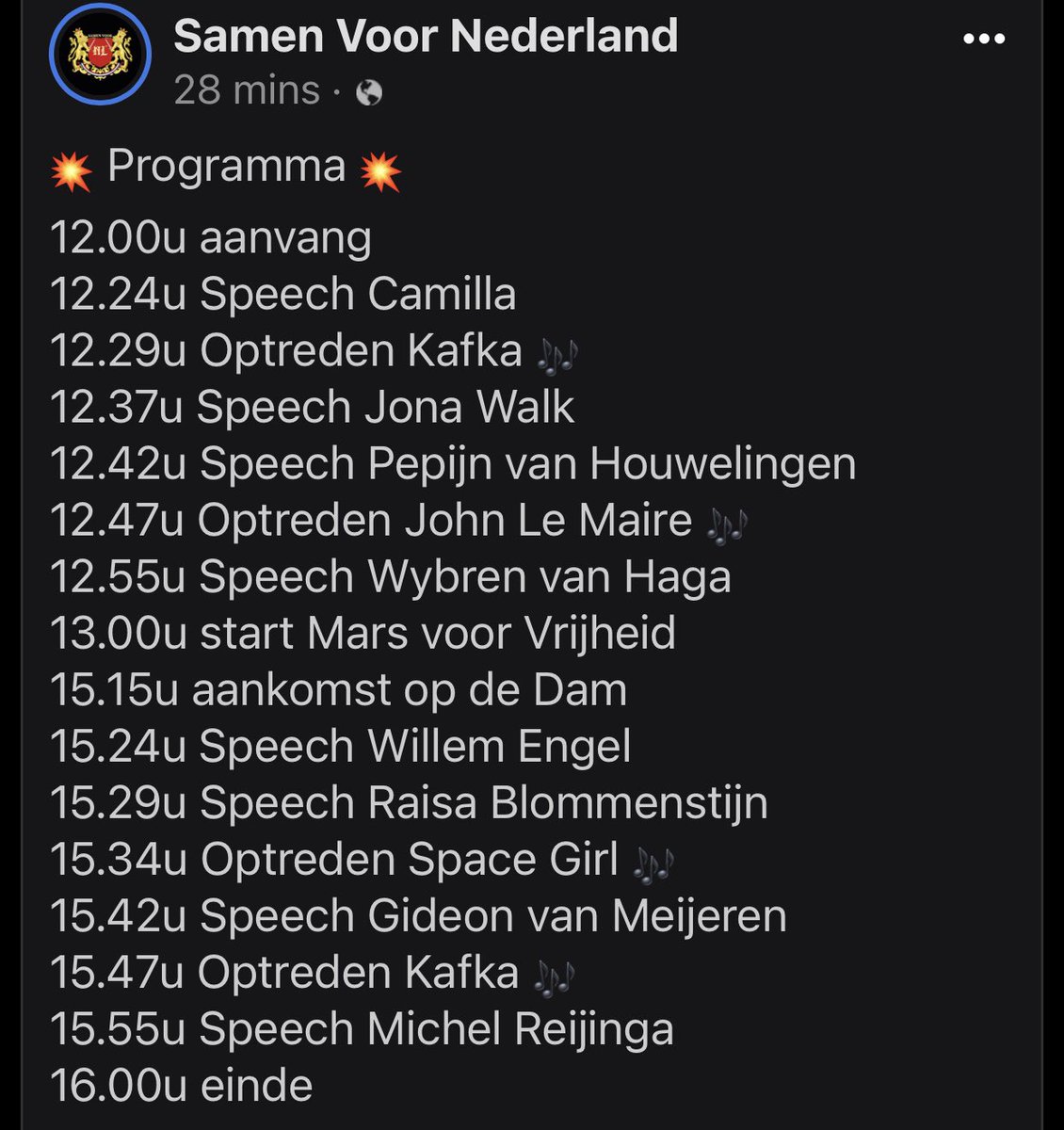 droplul1999's tweet photo. Het wordt een drukke bedoeling aanstaande zondag! Ik kijk uit naar de optredens van @KAFKA_Dev & Space Girl! https://t.co/BfuzLjVpoL