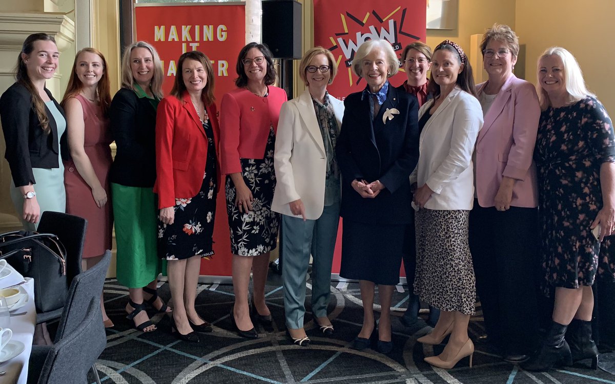 caitebyrne's tweet image. Thank you @WOWTweetAus - still reflecting on how much we can learn from @JuliaGillard &amp;amp; Dame Quentin Bryce about respect, collaboration &amp;amp; stepping into leadership for impact 🙏 @GriffithBiz @GIWLANU @cathyhunt66 #makingitmatter