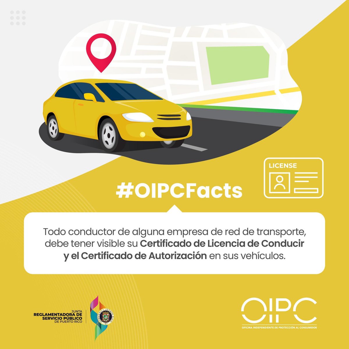 OIPCPR's tweet photo. Consumidor, ¡conoce tus derechos al utilizar una red de transporte! #OIPCTeOrienta #OIPCFacts @JuntaJRSP @NTSPpr https://t.co/B2CoycDXV2