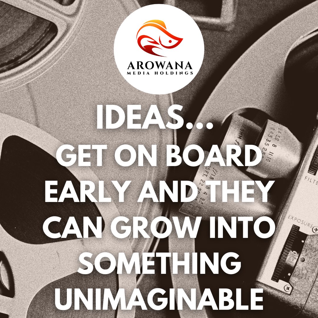 A great idea can die if it isn’t nurtured and developed - Arowana Media Holdings needs your help to keep the next big intellectual properties alive for the future! 🤝💰