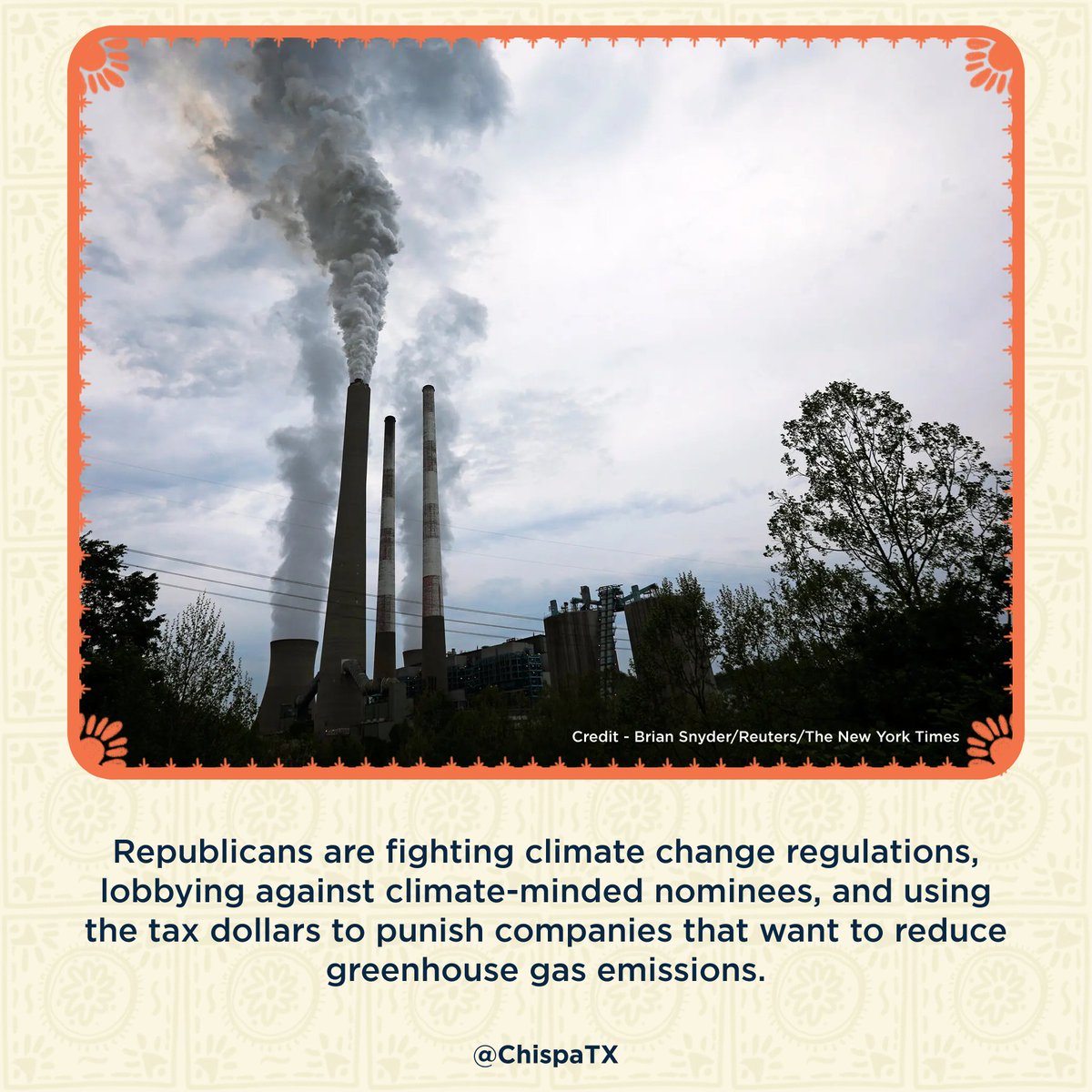 ChispaTexas's tweet photo. Public office is supposed to be for the benefit of the people, not corporations! #DontMessWithChispaTX #ClimateAction https://t.co/p5Ktvy3VGJ