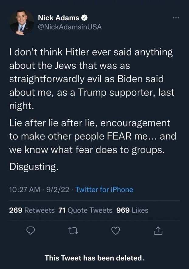 A__Crab_'s tweet photo. @BreakerRocks @NickAdamsinUSA He said this then deleted it so I doubt he is trying to be a parody https://t.co/9pKzTOybal