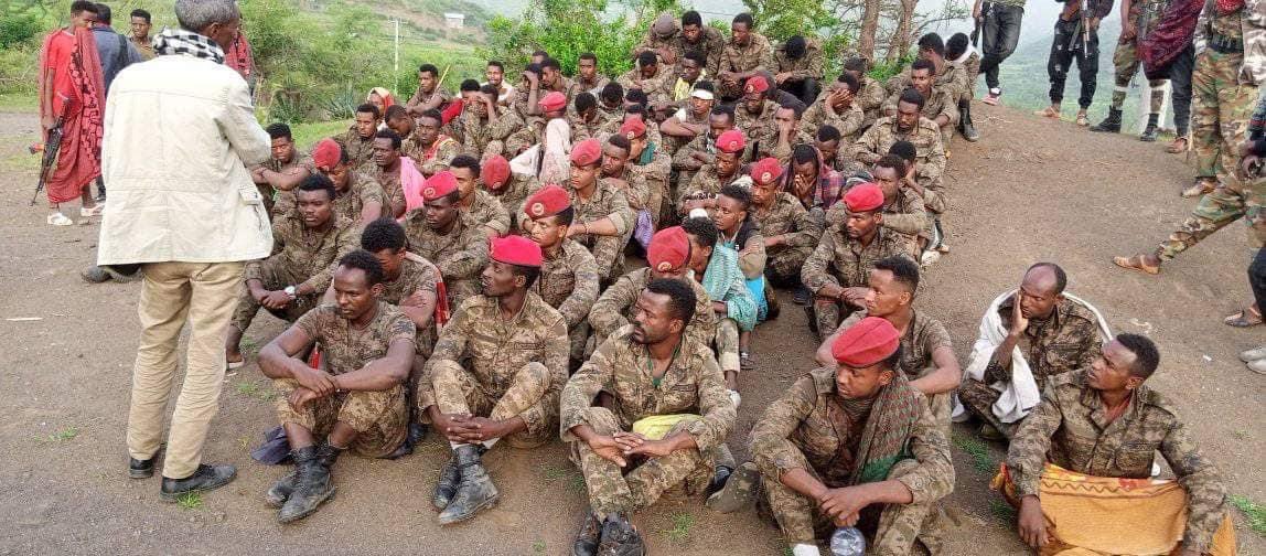 JUNTA_1_'s tweet photo. Reports: 104th and 105th regiment  captured ENDF commando FORCES. https://t.co/gB8hnjkD4S