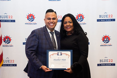 Congratulations to my friend and last year's Democrat of the Year for AD54, <a href="/HeatherHuttCA/">Heather Hutt</a>, on being confirmed as the new (and first Black woman for this district) City Councilmember for LA City District 10!

Looking forward to working with you, Heather!