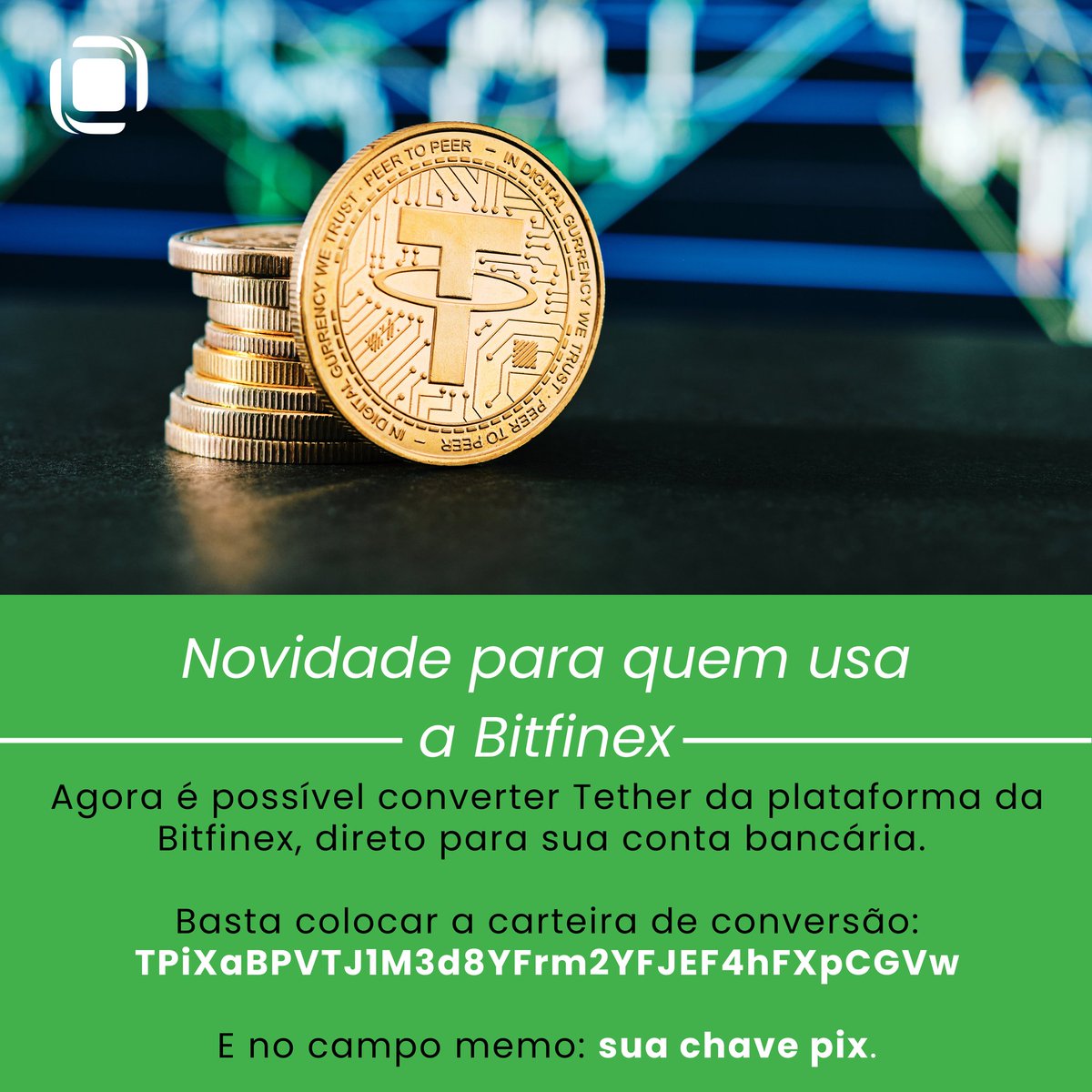 smartpaybrasil's tweet photo. Como vocês já sabem, a Bitfinex é parceira da Smartpay. Agora, com a nova atualização da plataforma da Exchange, já é possível converter Tether em Reais direto para a sua conta bancária.
@bitfinex @BitfinexComPor
#smartpay #swapix #theter #Reais #pagamentointeligente #bitfinex https://t.co/KANTeBwmXy