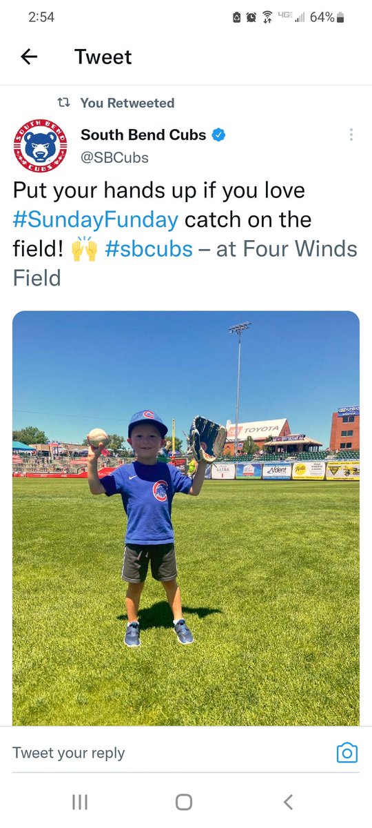 Duckys_Momma's tweet photo. @SCMHums @nico_hoerner @Cubs @nico_hoerner Gabe is my nephew, and he lives, eats, and breathes the @Cubs and the @SBCubs! He wants to be a baseball player when he grows up, and even broke his first window playing baseball yesterday! A shout out from the Cubs would make him so happy!! https://t.co/HSA0yspi4w