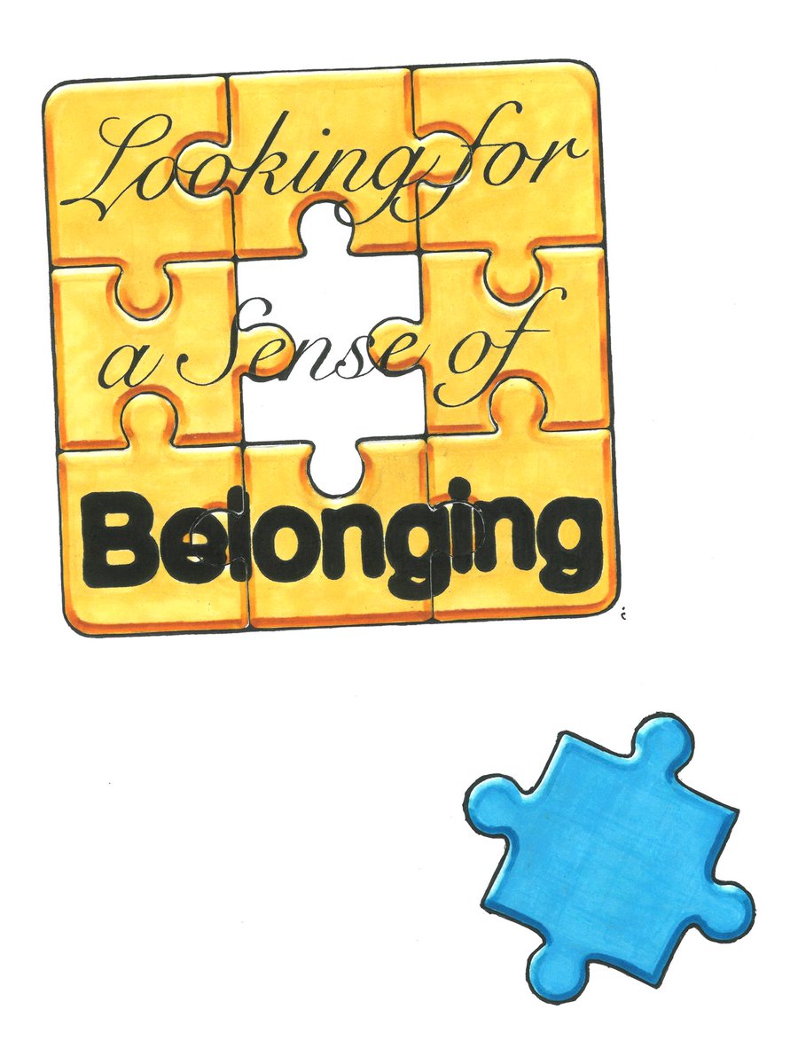 looking for a sense of belonging 🤲🧩