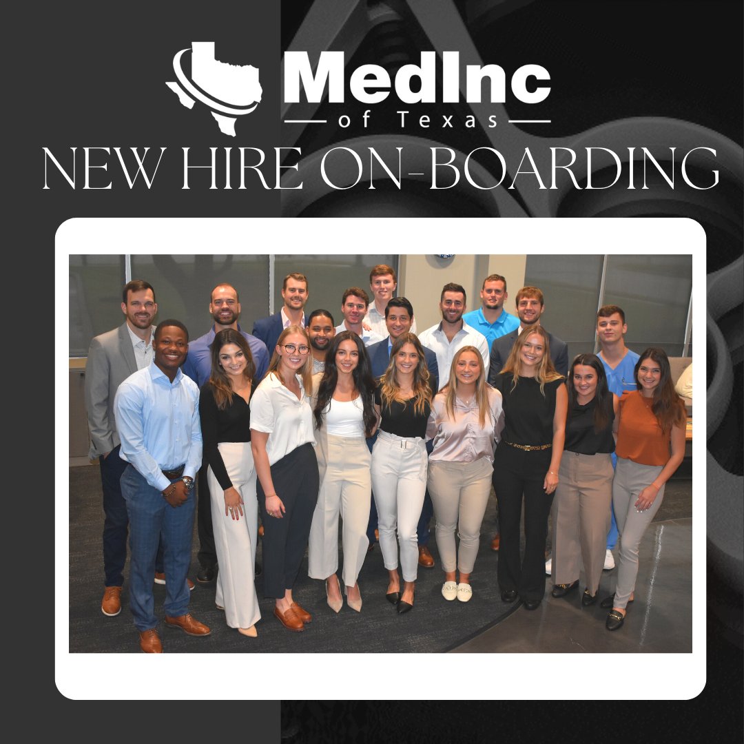 MedincT's tweet photo. This week, we welcomed our newest Team Members at our Houston office for a 2-day On-Boarding, which included hands-on training from product specialists including Sports Medicine, Distal Extremities, OrthoBiologics & Imaging/Resection!
#MedInc #Arthrex #MedicalSales https://t.co/AYcNufJKW6