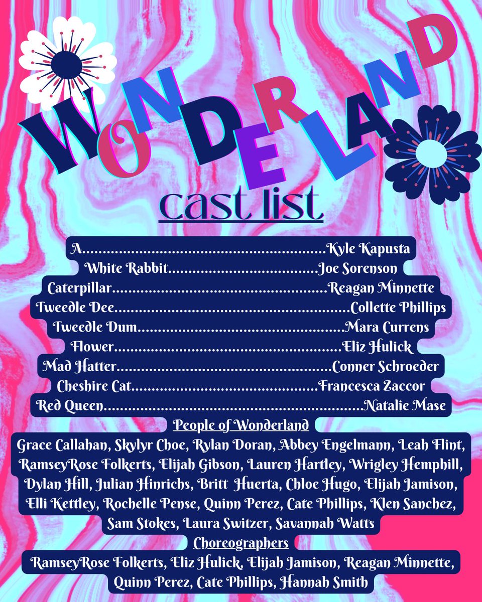 physgraffitimu's tweet photo. Congratulations to our cast! https://t.co/ie8Ab6HAwU