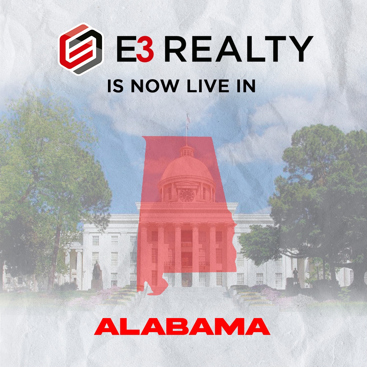 E3Realty_'s tweet photo. E3 Realty is excited to announce that we are now serving the state of Alabama!📍 https://t.co/nWxa6sIApG